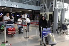ثبت ۸۳ پرواز و جابه‌جایی بیش از ۹ هزار مسافر در فرودگاه بین‌المللی کیش