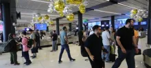 ثبت ۱۲۵ پرواز و جابه‌جایی بیش از ۱۴ هزار مسافر در فرودگاه بین‌المللی کیش
