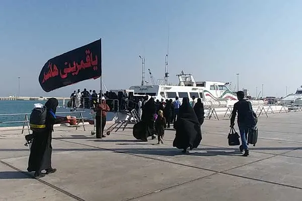 آغاز اعزام زائران اربعین حسینی از کیش