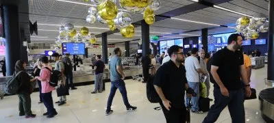ثبت ۱۲۵ پرواز و جابه‌جایی بیش از ۱۴ هزار مسافر در فرودگاه بین‌المللی کیش